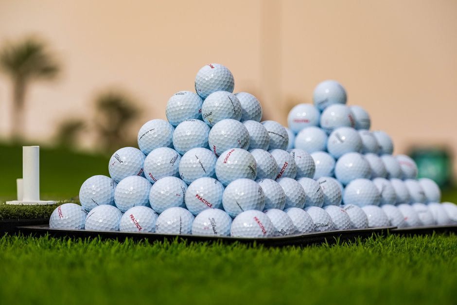 Selection of budget-friendly golf balls including Callaway and Titleist options for affordable golf equipment